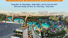 Toàn cảnh 'vị trí kim cương' của SunBay Park Hotel & Resort Phan Rang