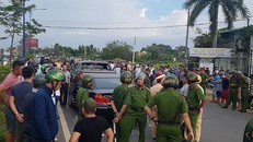 Hiện trường vụ việc. Ảnh: Ngọc An.