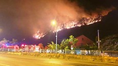 Hiện trường vụ cháy hôm 28/6. - Ảnh: Gia Đình và Xã Hội