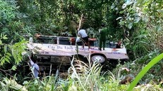 Hiện trường vụ tai nạn. Ảnh: Vnexpress