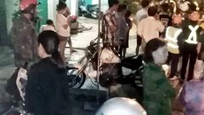 Hiện trường vụ án mạng.