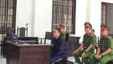 Bị cáo Nguyễn Văn Tiếp tại phiên tòa.