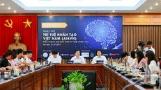 Họp báo thông tin về Ngày hội Trí tuệ nhân tạo Việt Nam. Ảnh: VGP/Thu Cúc