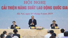 Thủ tướng Nguyễn Xuân Phúc sẽ phát động phong trào “năng suất lao động quốc gia” trong toàn bộ nền kinh tế tại Hội nghị cải thiện năng suất lao động quốc gia. Ảnh: VGP/Quang Hiếu