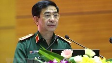 Thượng tướng Phan Văn Giang, Tổng Tham mưu trưởng Quân đội Nhân dân Việt Nam, Thứ trưởng Bộ Quốc phòng. (Ảnh: Dương Giang/TTXVN)