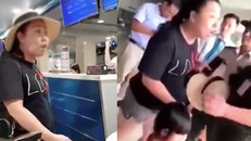 Đề xuất đình chỉ công tác 30 ngày đối với nữ cảnh sát mạt sát nhân viên hàng không