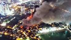 Hiện trường vụ cháy.