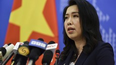 Người phát ngôn Bộ Ngoại giao Lê Thị Thu Hằng. 