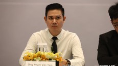 Ông Phạm Văn Tam tại cuộc họp báo mới đây. - Ảnh: VTC News