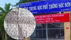 Vụ thầy giáo 55 tuổi làm nữ sinh có thai: Không đồng ý đơn xin nghỉ việc