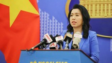 Người Phát ngôn Bộ Ngoại giao Việt Nam Lê Thị Thu Hằng.