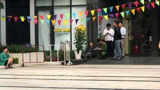 Khu vực xảy ra sự việc. - Ảnh: VOV