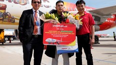 Vietjet cùng Khánh Hòa chào đón vị khách thứ 10 triệu của năm 2019