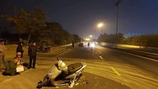 Hiện trường vụ tai nạn.