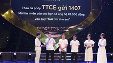 Tổng đài tin nhắn của Trái tim cho em nhận được sự ủng hộ từ các nhà hảo tâm
