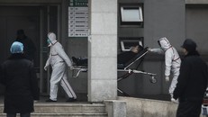  Bệnh viện nơi điều trị các bệnh nhân nhiễm coronavirus ở Vũ Hán. - Ảnh: Getty