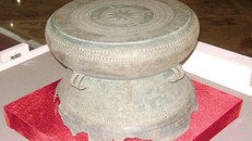 Trống đồng Trà Lộc. Ảnh: Bảo tàng Quảng Trị