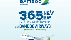 365 ngày bay làm nên nhiều kỷ lục của Bamboo Airways