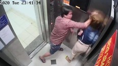 Làm rõ vụ người đàn ông túm tóc, đánh phụ nữ dã man trong thang máy chung cư
