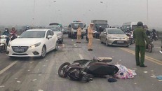 Hiện trường vụ tai nạn.