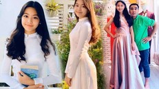 Con gái Quyền Linh gây ngỡ ngàng với nhan sắc và chiều cao 'khủng' ở tuổi 14