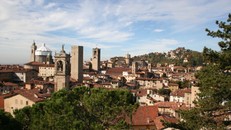 Thành phố Bergamo của Ý