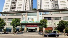 Khu nhà liên quan đến vụ việc. 