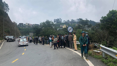 Hiện trường vụ tai nạn. - Ảnh: Tuổi Trẻ