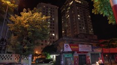 Tòa nhà chung cư 25 Lạc Trung, Hai Bà Trưng, Hà Nội. - Ảnh: VTC News