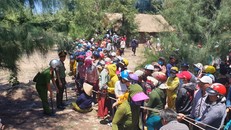 Nơi phát hiện thi thể H. - Ảnh: Dân Trí