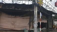 Hiện trường vụ cháy tiệm cầm đồ khiến 3 người chết ở Bình Dương