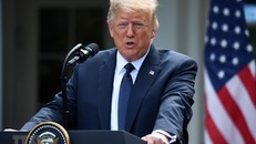 Tổng thống Mỹ Donald Trump. - Ảnh: AFP/TTXVN