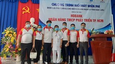 HDBank tiếp tục hành trình "đem lại ánh sáng cho người nghèo bị đục thủy tinh thể" cho gần 200 bệnh nhân tỉnh Bạc Liêu