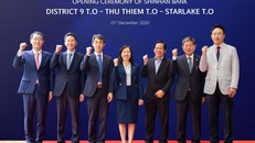 Lễ khai trương ba phòng giao dịch mới của Ngân hàng Shinhan