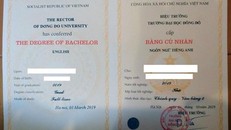 Sử dụng văn bằng 2 của ĐH Đông Đô, nghiên cứu sinh bị xử lý thế nào?