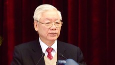 Tổng Bí thư, Chủ tịch nước Nguyễn Phú Trọng phát biểu khai mạc Hội nghị. - Ảnh: VGP/Nhật Bắc