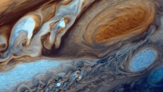 Siêu bão Vệt Đỏ Lớn trong ảnh chụp từ tàu Voyager 1. - Ảnh: NASA.