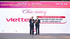Viettel nhận 3 giải thưởng thuộc lĩnh vực viễn thông và điện toán đám mây