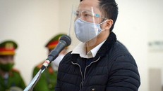 Bị cáo Dương Văn Hòa, nguyên Hiệu trưởng Trường Đại học Đông Đô bị tuyên phạt 12 năm tù. - Ảnh: vov.vn