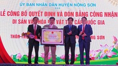 Lễ hội Bà Thu Bồn được công nhận Di sản Văn hóa phi vật thể Quốc gia. - Ảnh: Thanh Niên