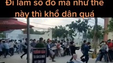 Có người bị ngã lăn quay do xô đẩy để xếp hàng bốc số thứ tự.
