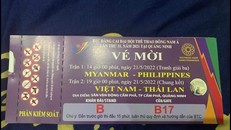 Vé trận chung kết môn bóng đá nữ SEA Games 31 đã được rao bán trên mạng xã hội. - Ảnh: Thanh Niên