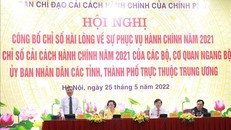 Công bố chỉ số hài lòng về sự phục vụ hành chính năm 2021