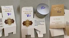 3 sản phẩm mỹ phẩm không rõ nguồn gốc xuất xứ, chưa được phép lưu hành tại Việt Nam. 