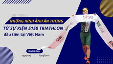 Những hình ảnh ấn tượng từ sự kiện 5150 Triathlon đầu tiên tại Việt Nam
