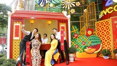 PVcomBank tái hiện nét văn hóa truyền thống trong không gian Tết giữa Thủ đô