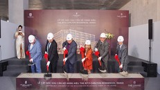 Khu căn hộ hàng hiệu The Ritz-Carlton Residences Hanoi chính thức cất nóc 