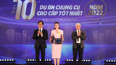Văn Phú - Invest giành cú đúp giải thưởng tại Lễ Vinh danh thương hiệu Bất động sản