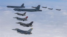 Hàn Quốc và Mỹ bắt đầu tập trận không quân chung quy mô lớn