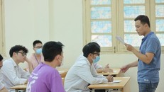 Học sinh dự thi tốt nghiệp trung học phổ thông.